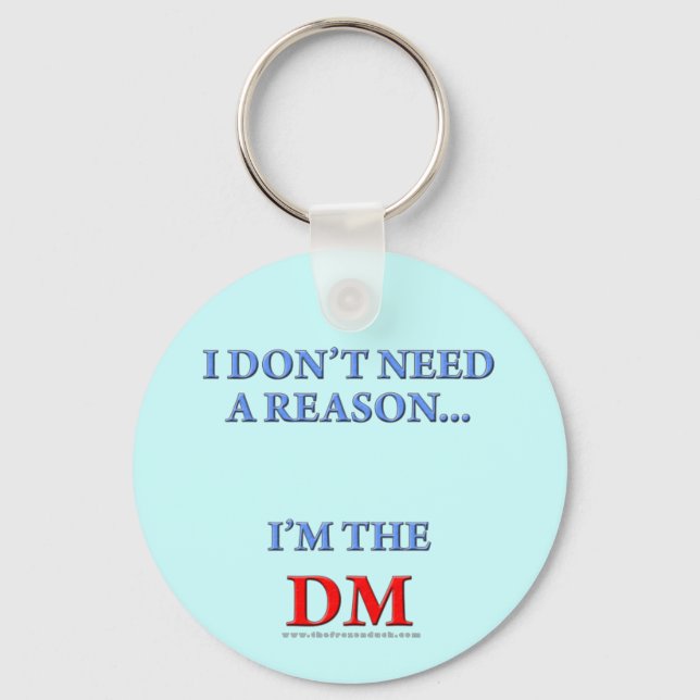 I'm the DM Key Ring (Front)