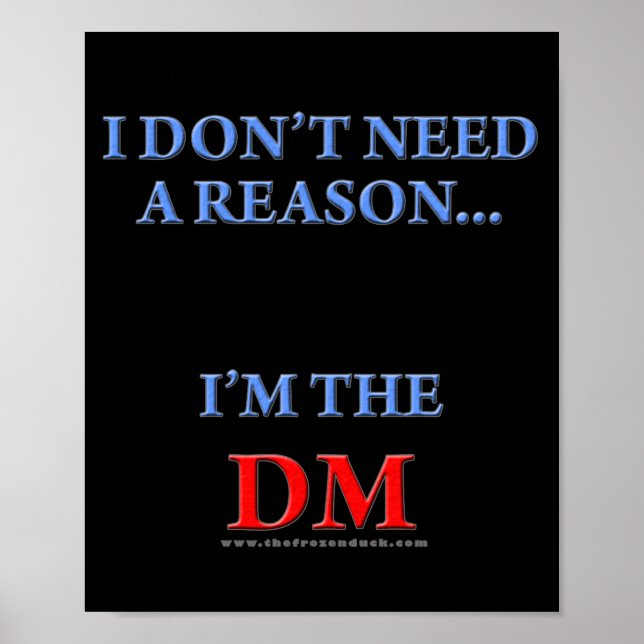 I'm the DM Poster (Front)