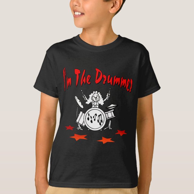 I'm The Drummer T-Shirt (Front)