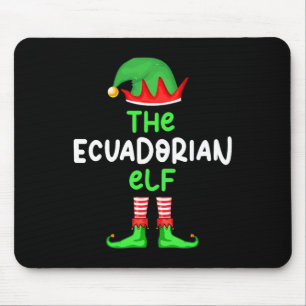 I'm The Ecuadorian Elf Ecuador Christmas Fun Pajam Mouse Mat