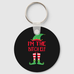 I'm The Elf Pajamas Matching Family Christmas  Key Ring