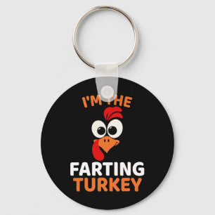 I'm The Farting Turkey Key Ring