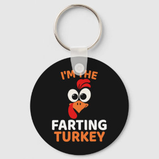 I'm The Farting Turkey Key Ring