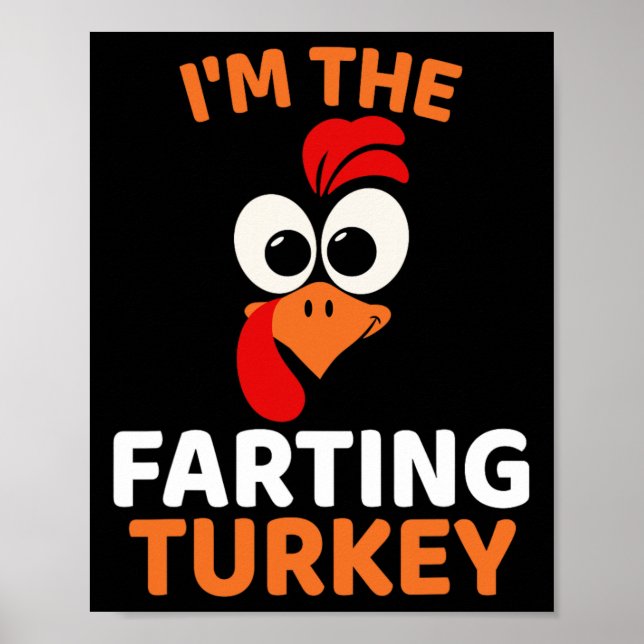 I'm The Farting Turkey  Poster (Front)