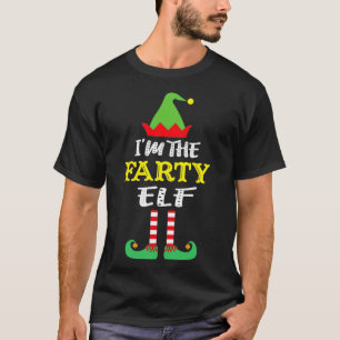 I'm The Farty Elf Matching Family Group Christmas  T-Shirt