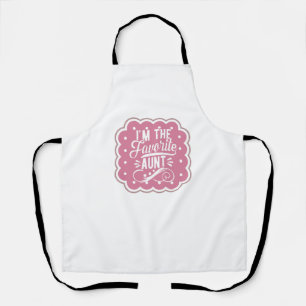 I'm The favourite Aunt Apron