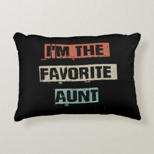 Im The Favourite Aunt Gift Decorative Cushion
