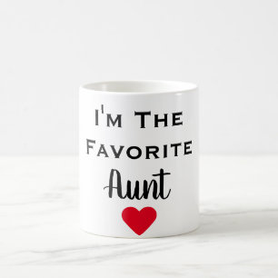 I'm The Favourite Aunt Mug