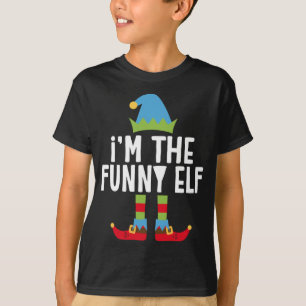I'm The Funny Elf Matching Christmas Costume Shirt