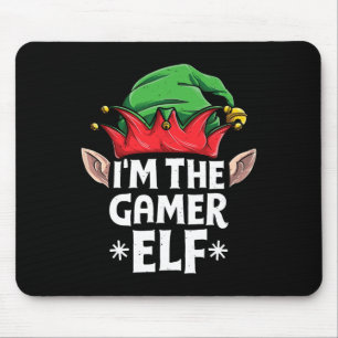I'm The Gamer Elf Christmas Family Matching Pajama Mouse Mat