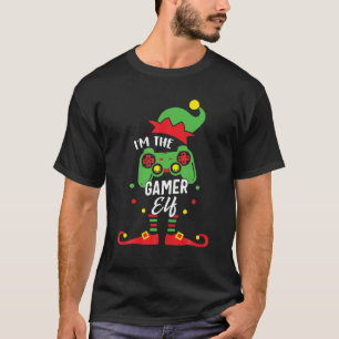 I'm The Gamer Elf Funny Matching Family Christmas T-Shirt