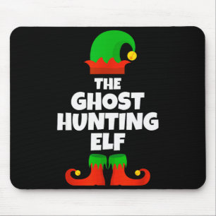 I'm The Ghost Hunting Elf Family Pajama Christmas Mouse Mat