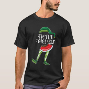I'M The Gigi Elf Christmas Matching Family Group G T-Shirt