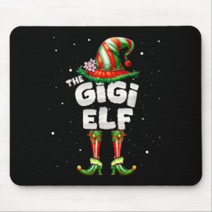I'm The Gigi Elf Family Matching Group Christmas Mouse Mat