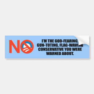 I'm the God fearing Conservative Bumper Sticker