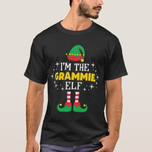 I'm The Grammie Elf Cute Xmas Matching Party PJ Gi T-Shirt