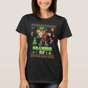 I'm The Grammie Elf Matching Family Merry Christma T-Shirt