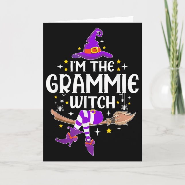 Im The Grammie Witch Halloween Matching Group Cost Card (Front)