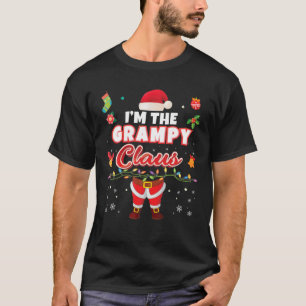 I'm The Grampy Claus Matching Family Merry Christm T-Shirt
