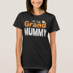 I'm The Grand Mummy Funny Grandma Family Halloween T-Shirt