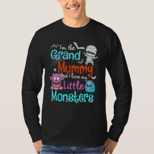 I'm The Grand Mummy Grandma Funny Halloween Costum T-Shirt