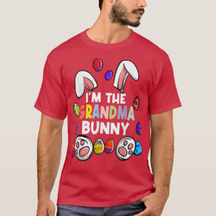 I'm The Grandma Bunny Cute Bunny Family Matching E T-Shirt