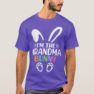 I'm The Grandma Bunny Cute Grandma Happy Easter Da T-Shirt