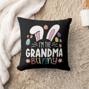 I'm The Grandma Bunny Easter Family Matching Cushion