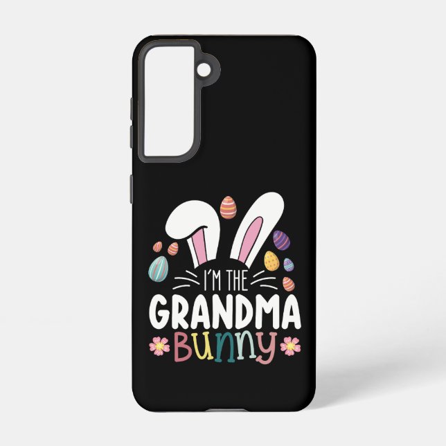 I'm The Grandma Bunny Easter Family Matching Samsung Galaxy S21 Case (Back)