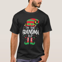 I'm The Grandma Elf Family Group Matching Christma