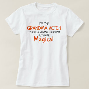 I'm The Grandma Witch Funny Halloween T-Shirt