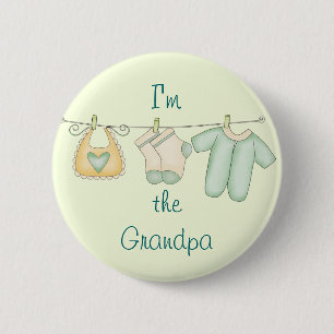 I'm the Grandpa 6 Cm Round Badge