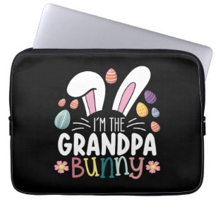 I'm The Grandpa Bunny Easter Family Matching Laptop Sleeve