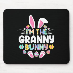 I'm The Granny Bunny Funny Easter Day Family Match Mouse Mat