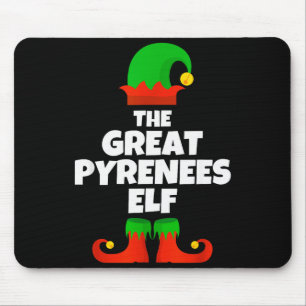 I'm The Great Pyrenees Elf Family Pajama Christmas Mouse Mat