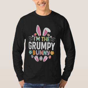 I'm The Grumpy Bunny Funny Easter Day Family Match T-Shirt