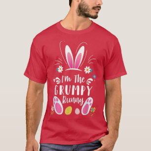 I'm The Grumpy Bunny Matching Family Easter Party  T-Shirt
