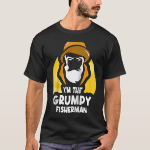 I'm The Grumpy Fisherman Hobby Fish Fishing Fisher T-Shirt