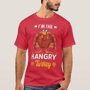 I'm The Hangry Turkey Happy thanksgiving Thankful T-Shirt