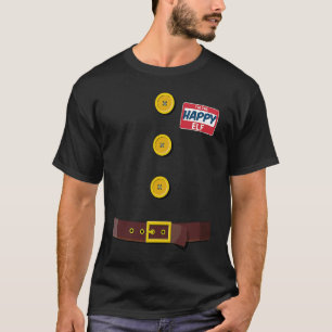 I'm the Happy Elf  Family Elf Costume For Christma T-Shirt