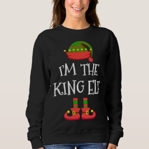 I'm The Hipster Elf Christmas Family Elf Costume Sweatshirt