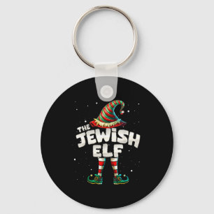 I'm The Jewish Elf Family Matching Group Christmas Key Ring