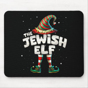 I'm The Jewish Elf Family Matching Group Christmas Mouse Mat