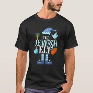I'm The Jewish Elf Menorah Chanukah Hanukkah Jewis T-Shirt