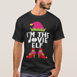 I'm The Jovie Elf Matching Christmas Costume T-Shirt