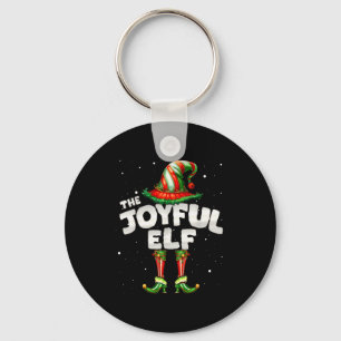 I'm The Joyful Elf Family Matching Group Christmas Key Ring