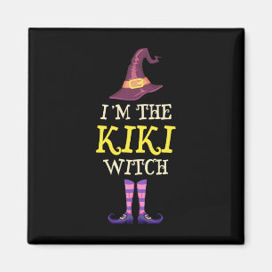 I'm The Kiki Witch Costume Halloween Funny Witchy  Magnet