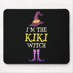 I'm The Kiki Witch Costume Halloween Funny Witchy  Mouse Mat