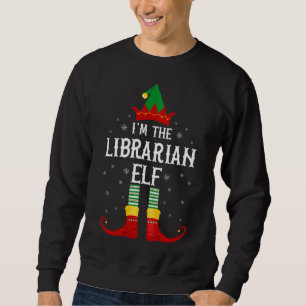 I'M THE King ELF Christmas Xmas Funny Elf Costume Sweatshirt