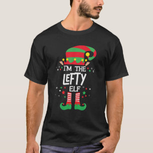 I'm The Lefty Elf Family Group Matching Christmas T-Shirt